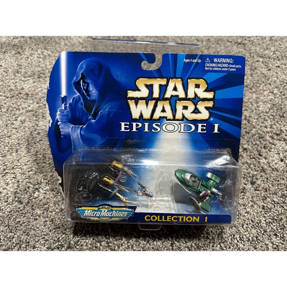Galoob Micro Machines Star Wars Episode I Collection I Pod Racer Set Vintage